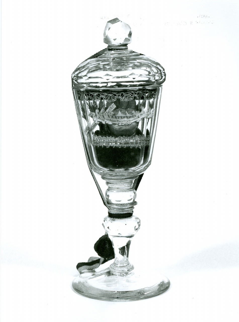 reliquiario - a vaso - produzione toscana (sec. XIX)