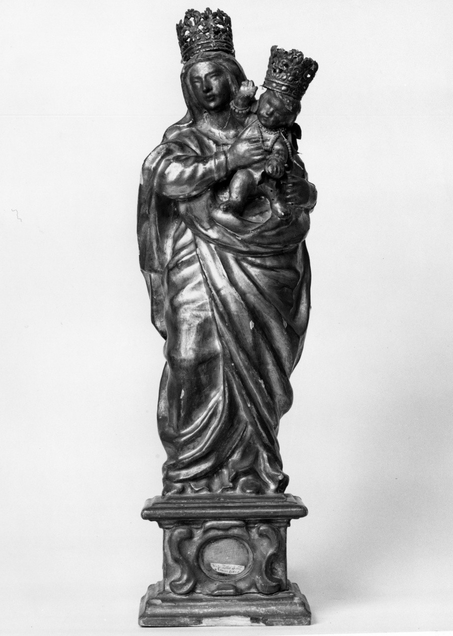 Madonna con Bambino (reliquiario - a statuetta) - bottega toscana (sec. XVIII)