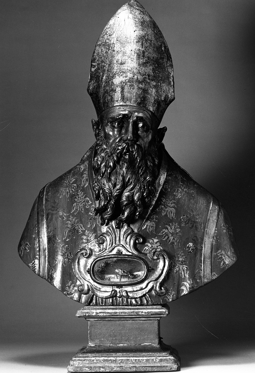 San Martino vescovo (reliquiario - a busto) - bottega toscana (prima metà sec. XVII)