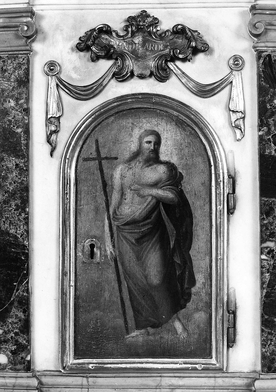Cristo redentore (sportello di tabernacolo) - ambito fiorentino (sec. XVIII)