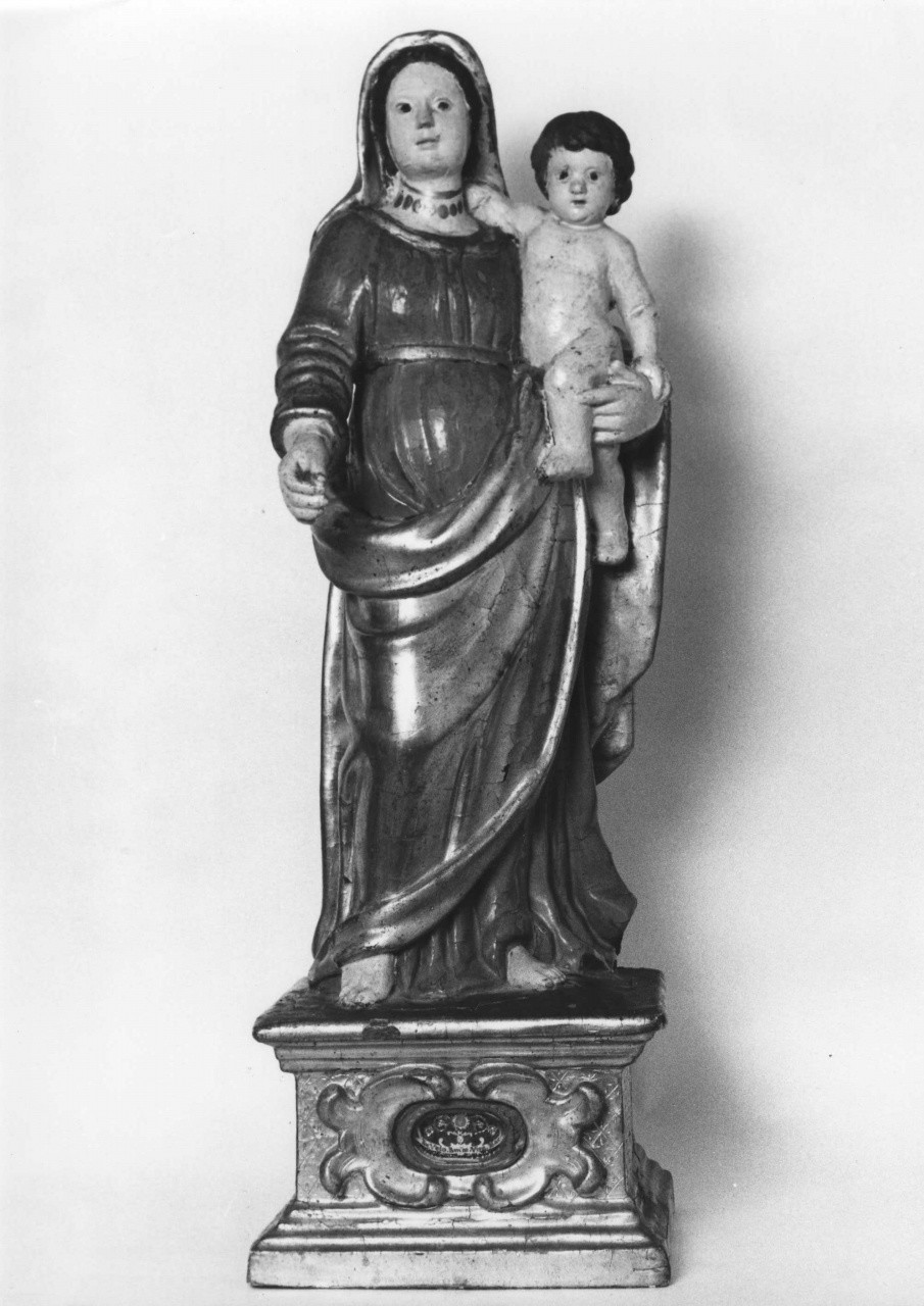 Madonna del Rosario, Madonna con Bambino (reliquiario - a statuetta) - bottega toscana (sec. XVIII)