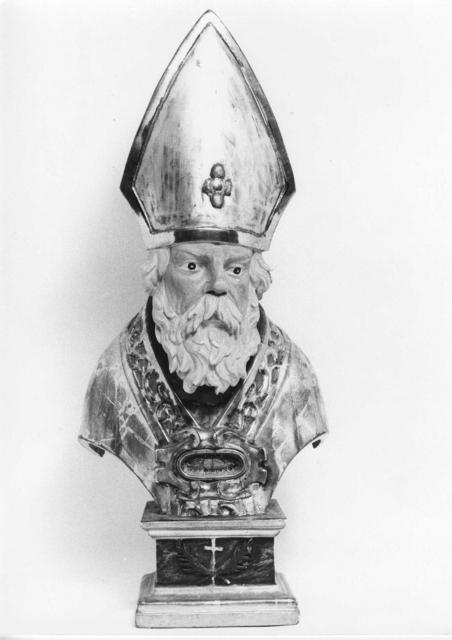 reliquiario - a busto - ambito toscano (sec. XVII)