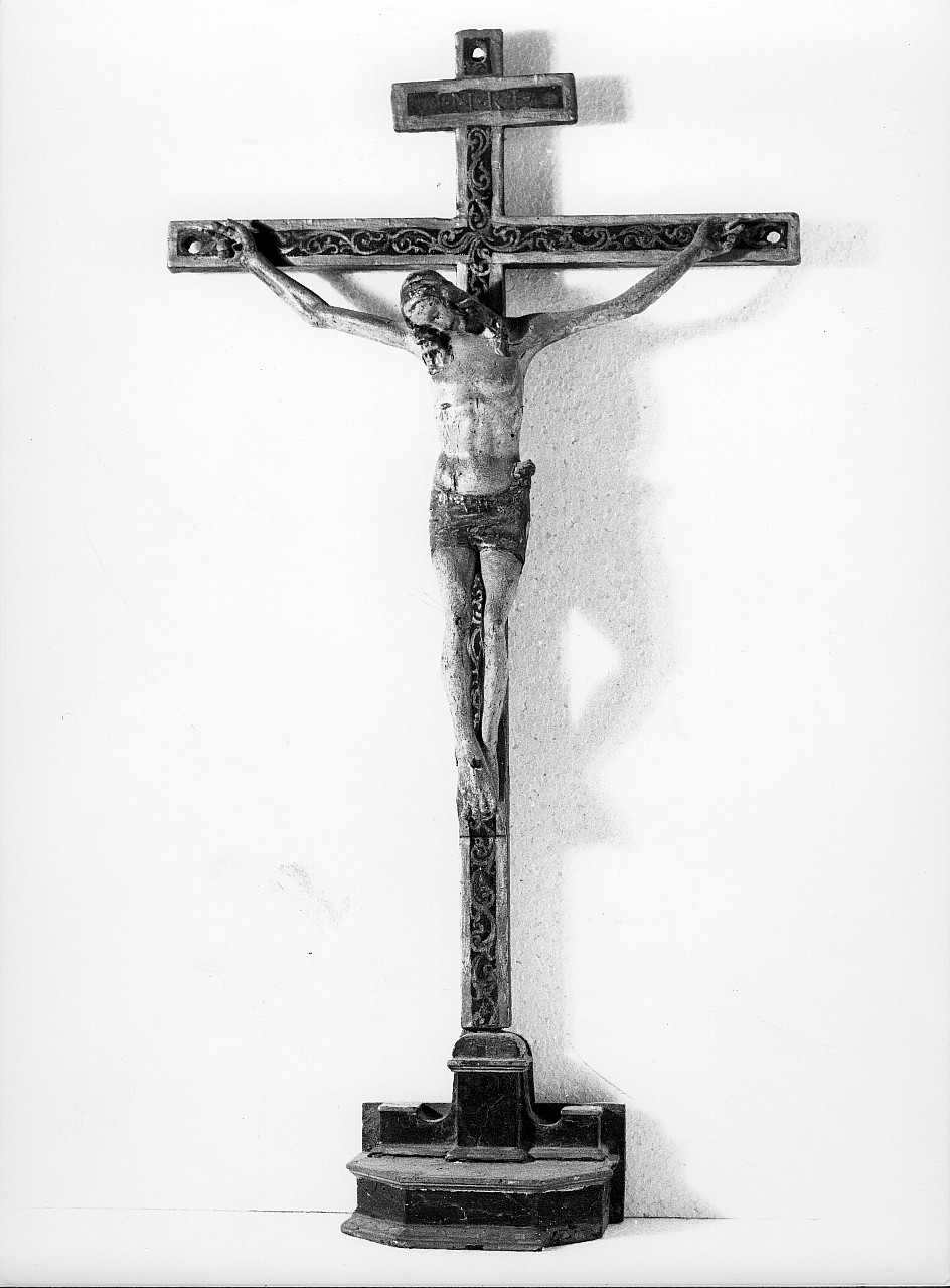 Cristo crocifisso dolente (scultura) - ambito toscano (sec. XVII)