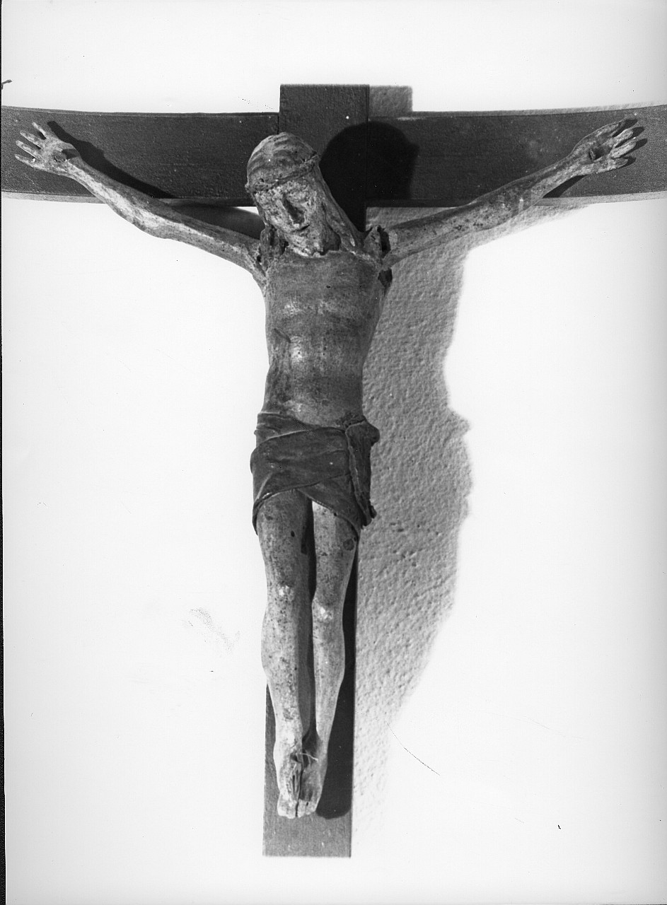 Cristo crocifisso dolente (scultura) - ambito toscano (sec. XIX)