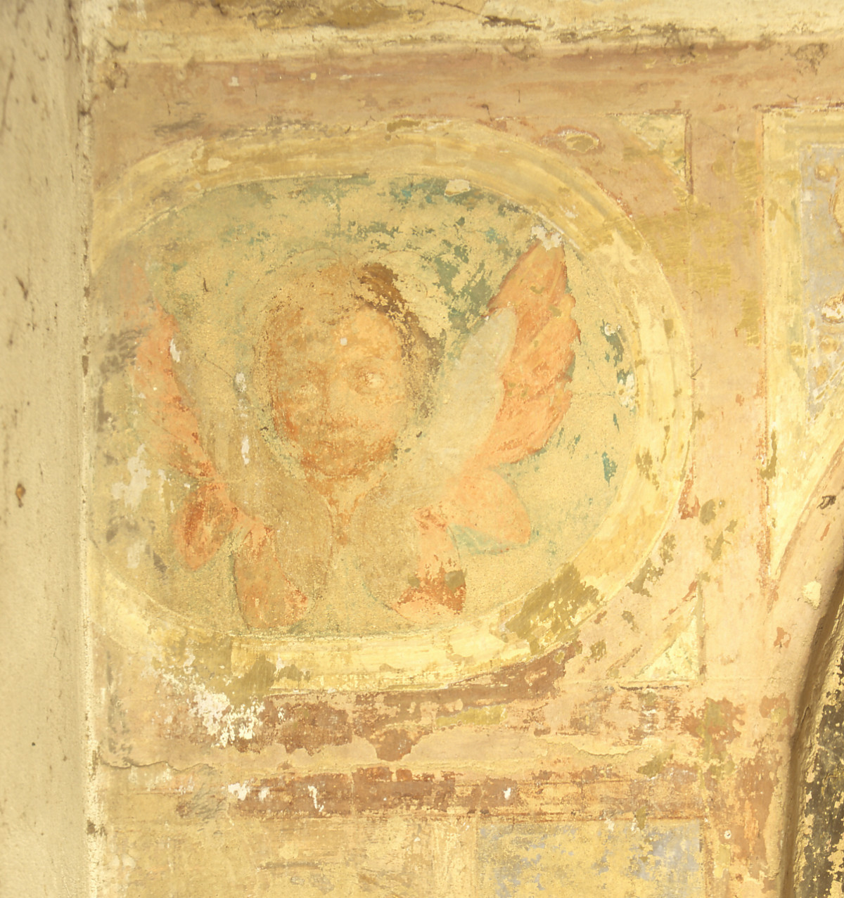 santi (?), cherubini (dipinto) - ambito fiorentino (ultimo quarto sec. XVI)