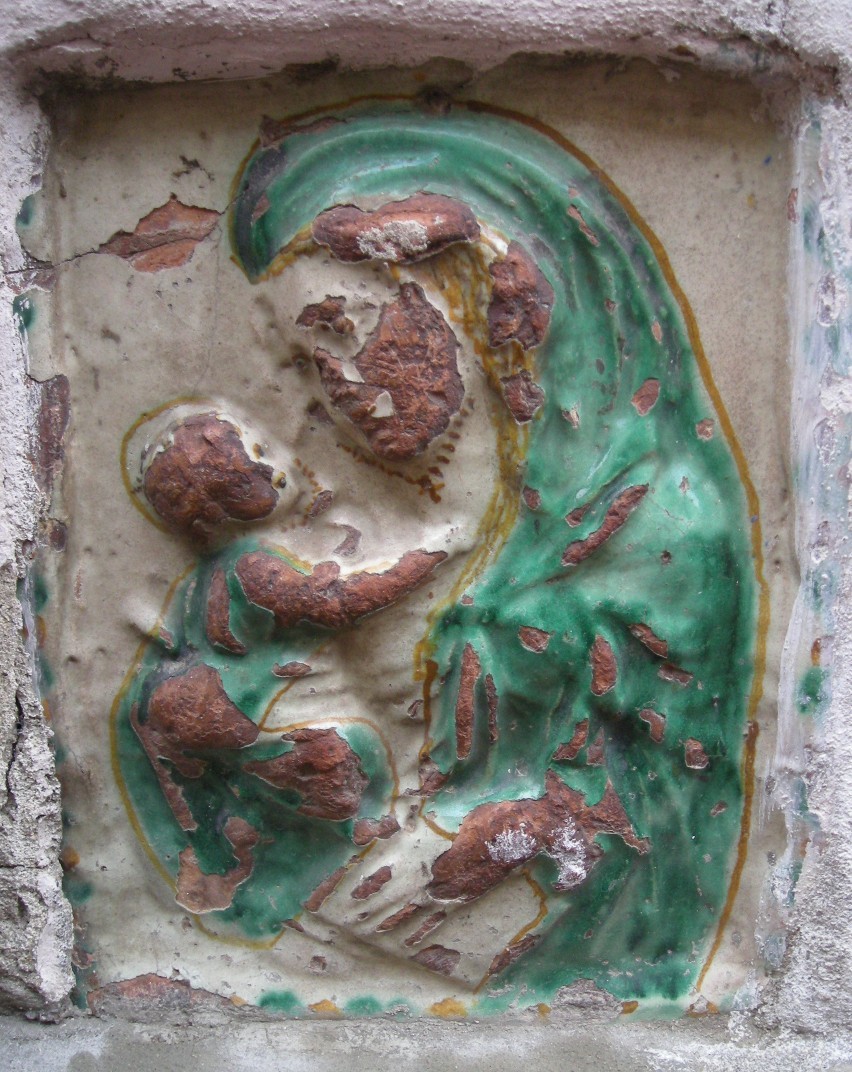 Madonna con Bambino (rilievo) - manifattura montelupese (fine/ inizio secc. XVII/ XVIII)