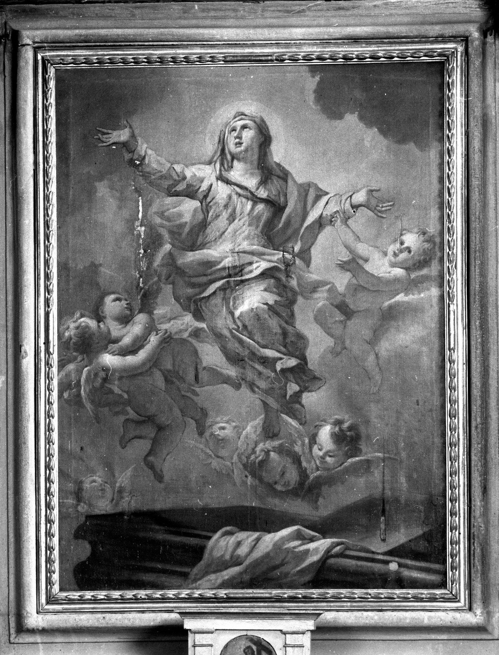 assunzione della Madonna (dipinto) - scuola fiorentina (sec. XVIII)