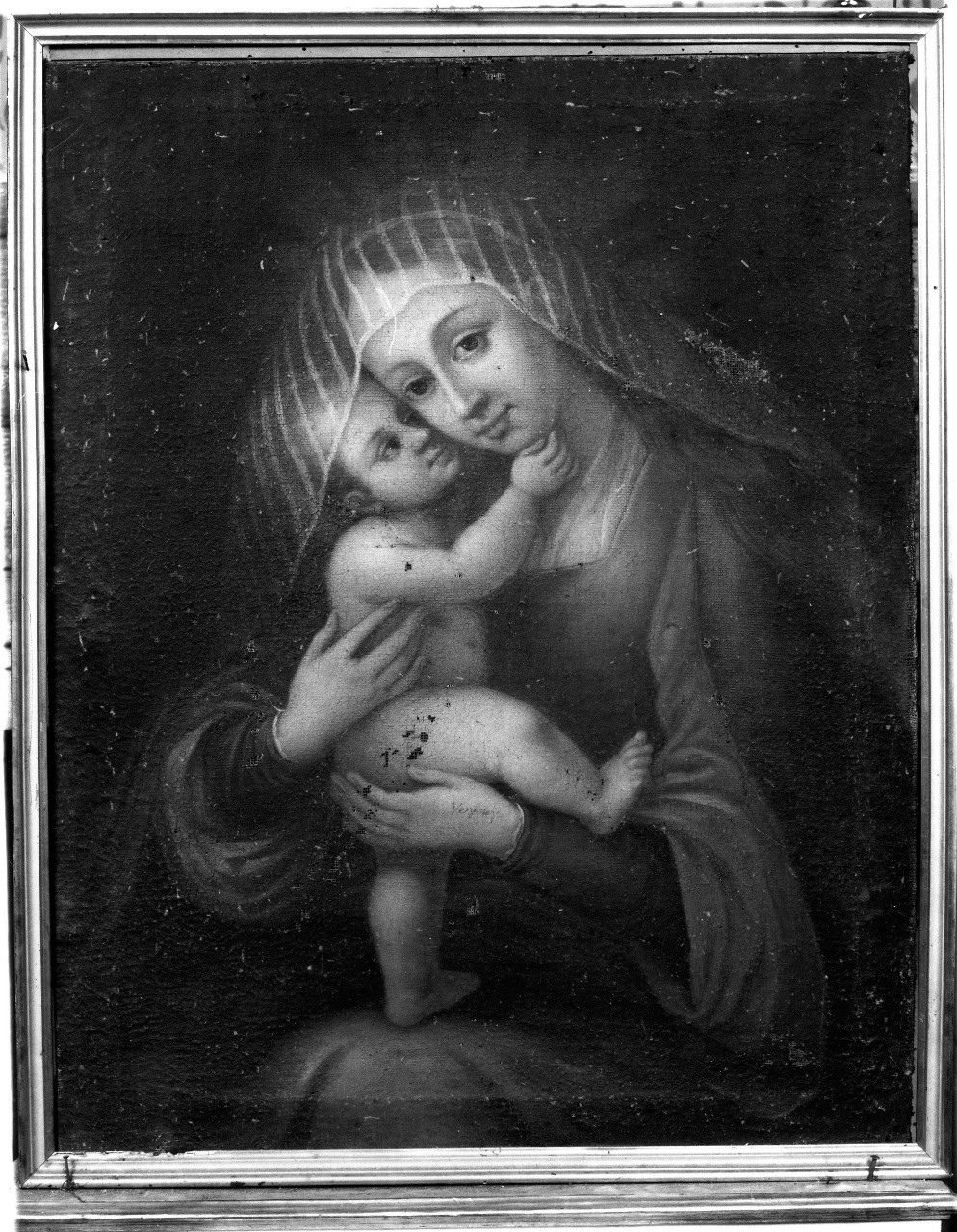 Madonna con Bambino (dipinto) - ambito toscano (sec. XVII)