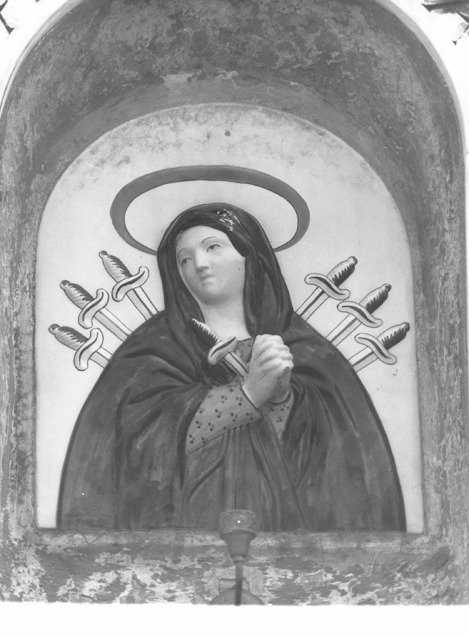 Sette Dolori della Madonna (rilievo) - bottega toscana (sec. XIX)