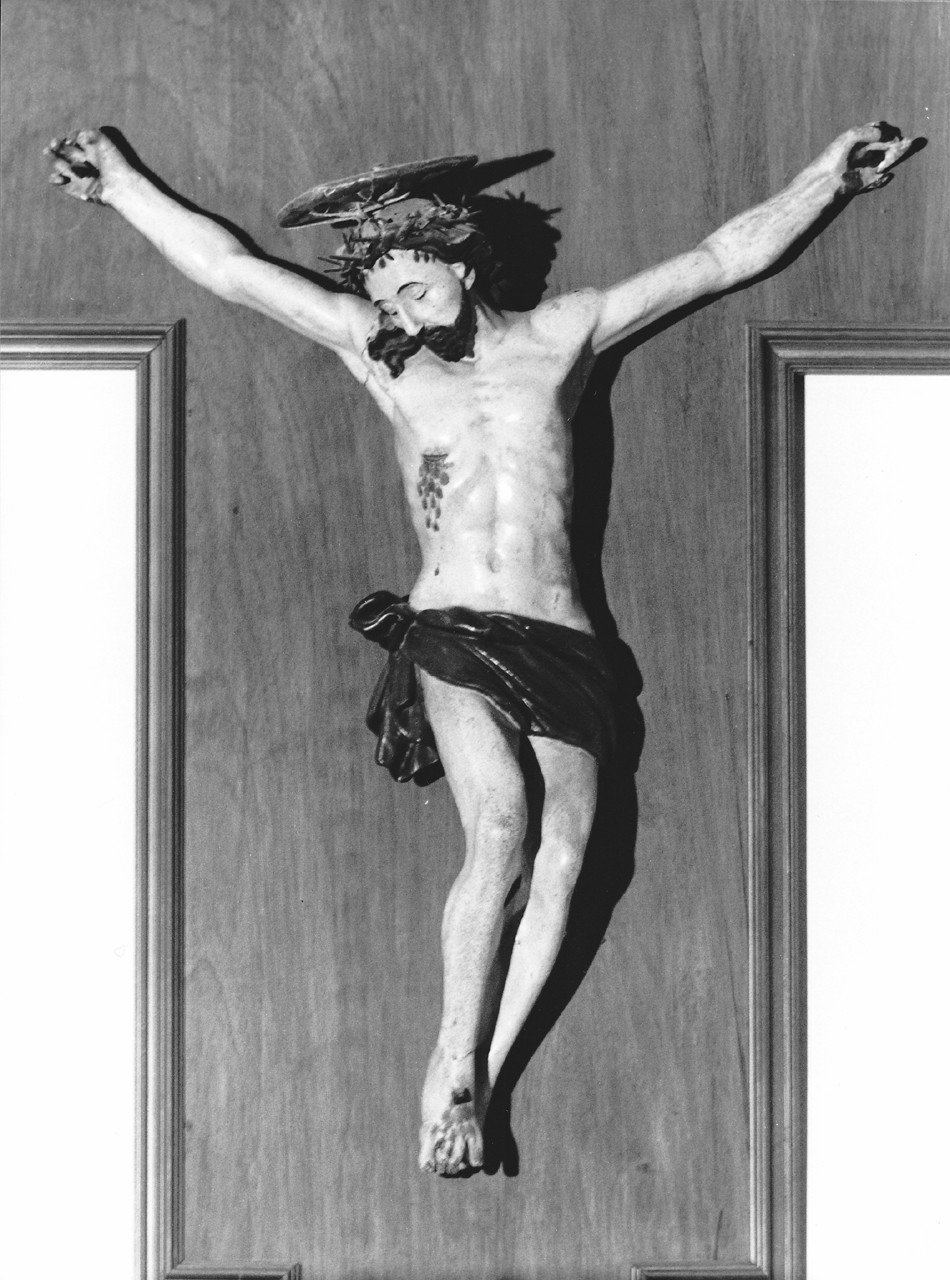 Cristo crocifisso (scultura) - bottega toscana (fine/ inizio secc. XVIII/ XIX)
