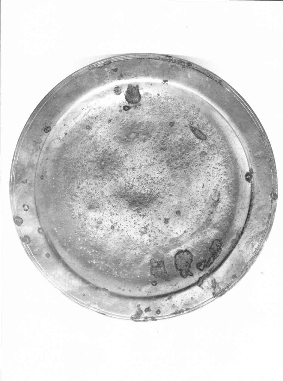 piattino - bottega toscana (sec. XVIII)