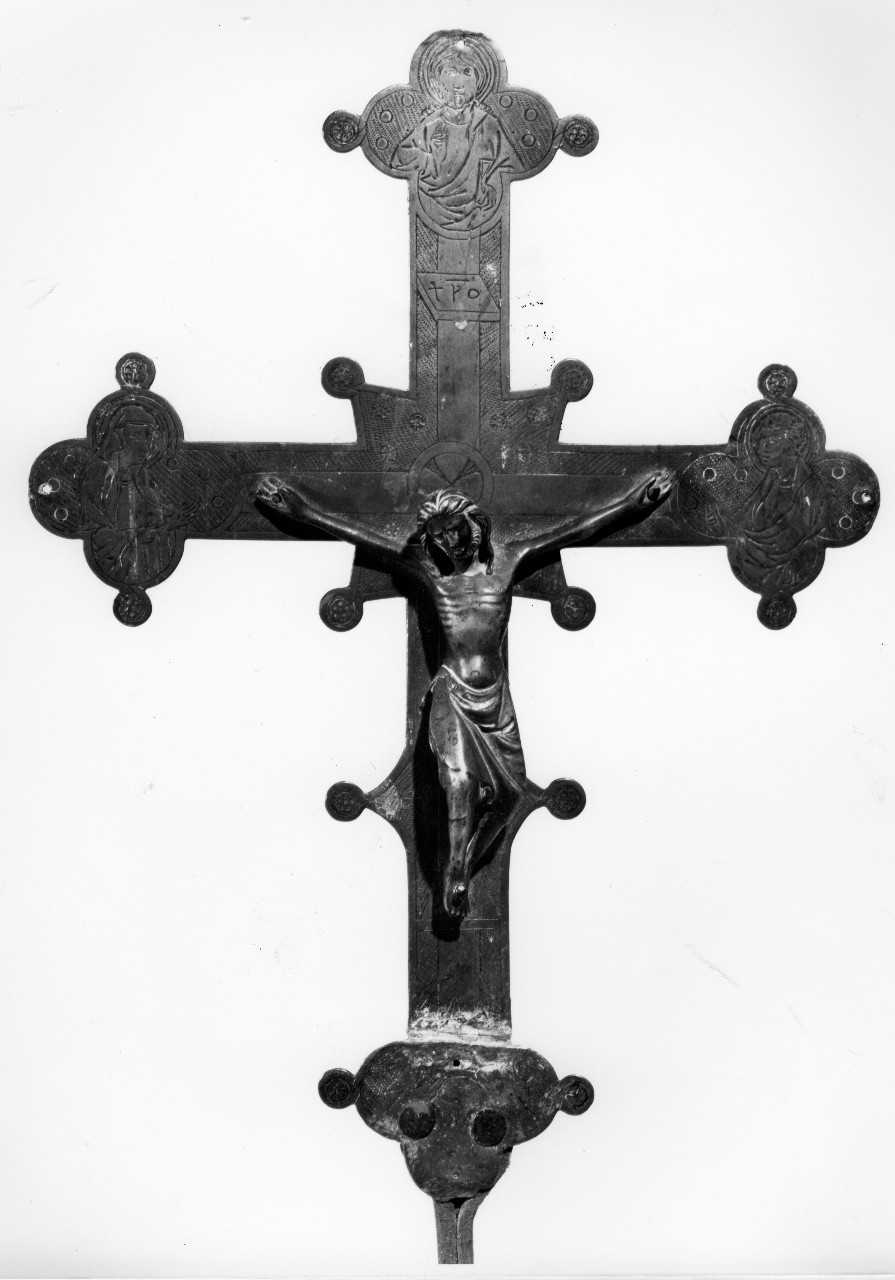 croce astile - bottega toscana (metà sec. XIV)