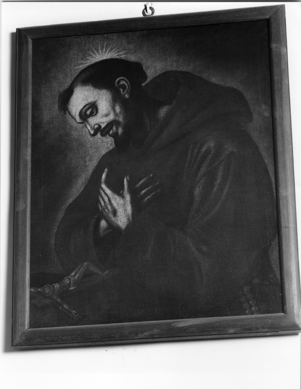 San Francesco d'Assisi (dipinto) - manifattura tosco-emiliana (fine/ inizio secc. XVII/ XVIII)