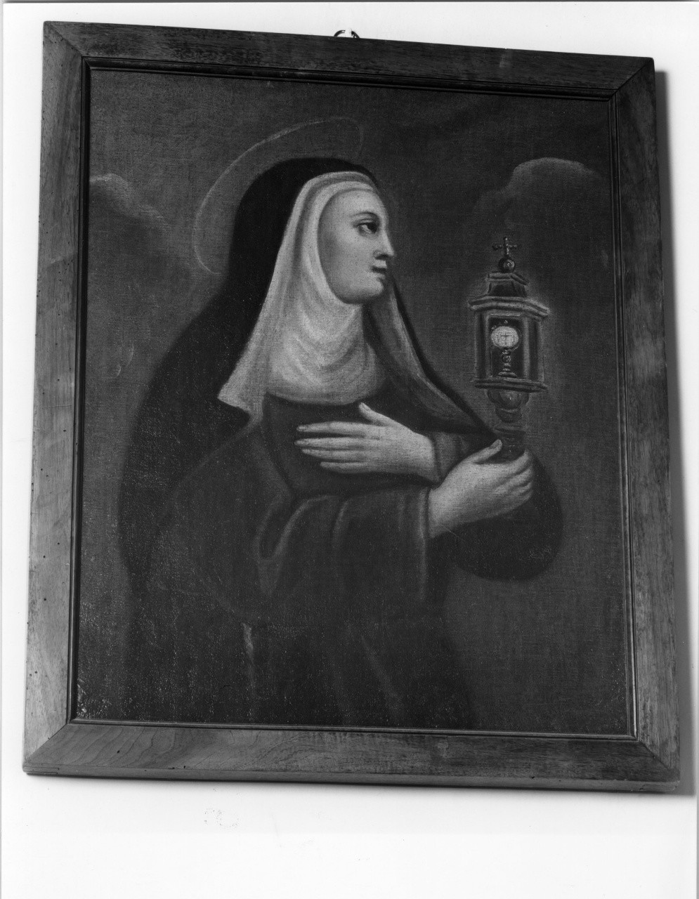 Santa Chiara (dipinto) - manifattura tosco-emiliana (fine/ inizio secc. XVII/ XVIII)