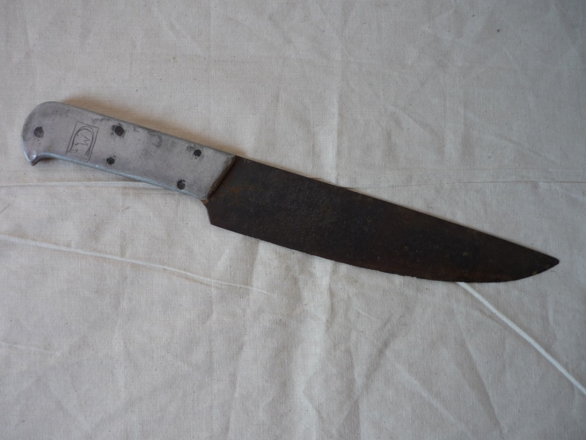coltello, oggetti uso domestico/ strumenti da lavoro, rattoppo (Sec.XX?)