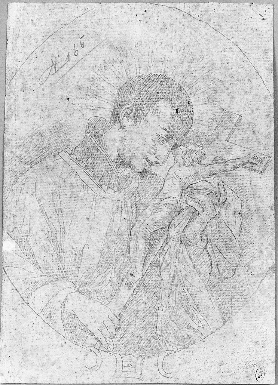 San Luigi Gonzaga (disegno) di Ansaldi Innocenzo (sec. XVIII)