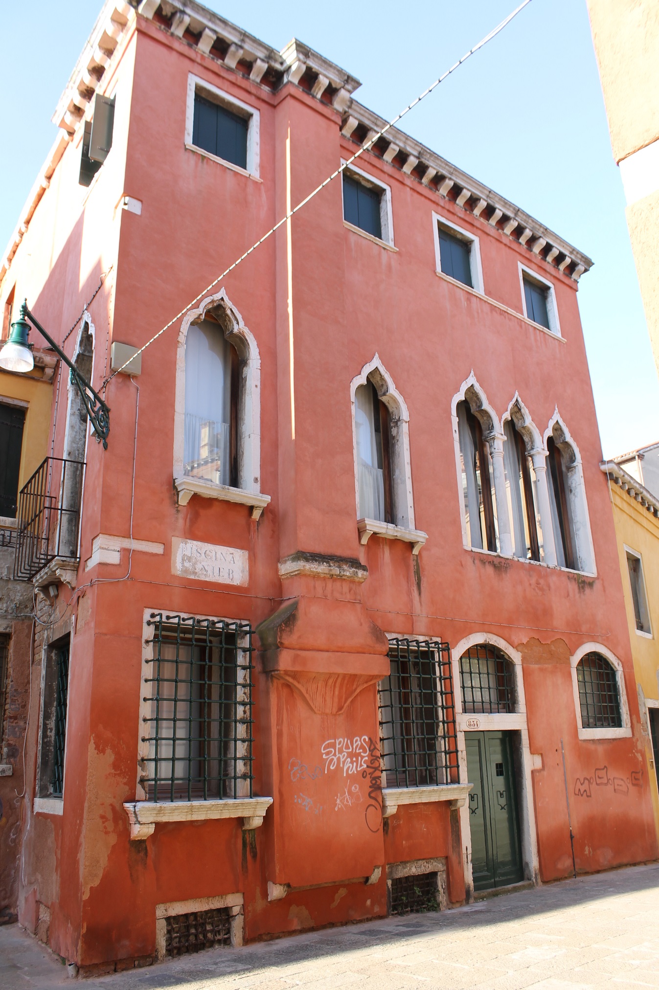 [Palazzo in Dorsoduro, 834/ Piscina Venier] (palazzo) - Venezia (VE)  (XV)