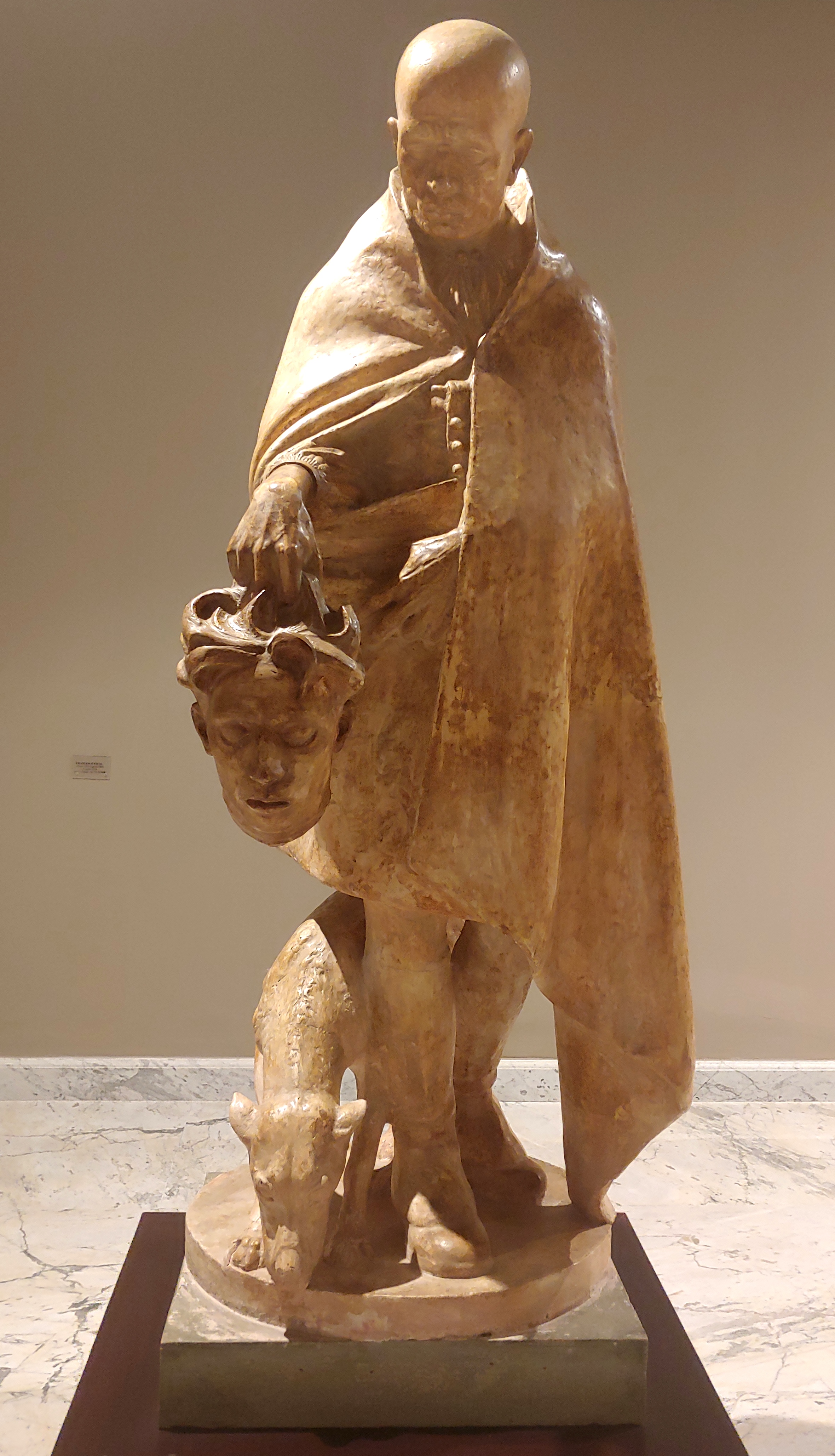 Il cainita, figura maschile (scultura, opera isolata) di Ciusa Francesco (attribuito) - ambito sardo (primo quarto XX secolo)