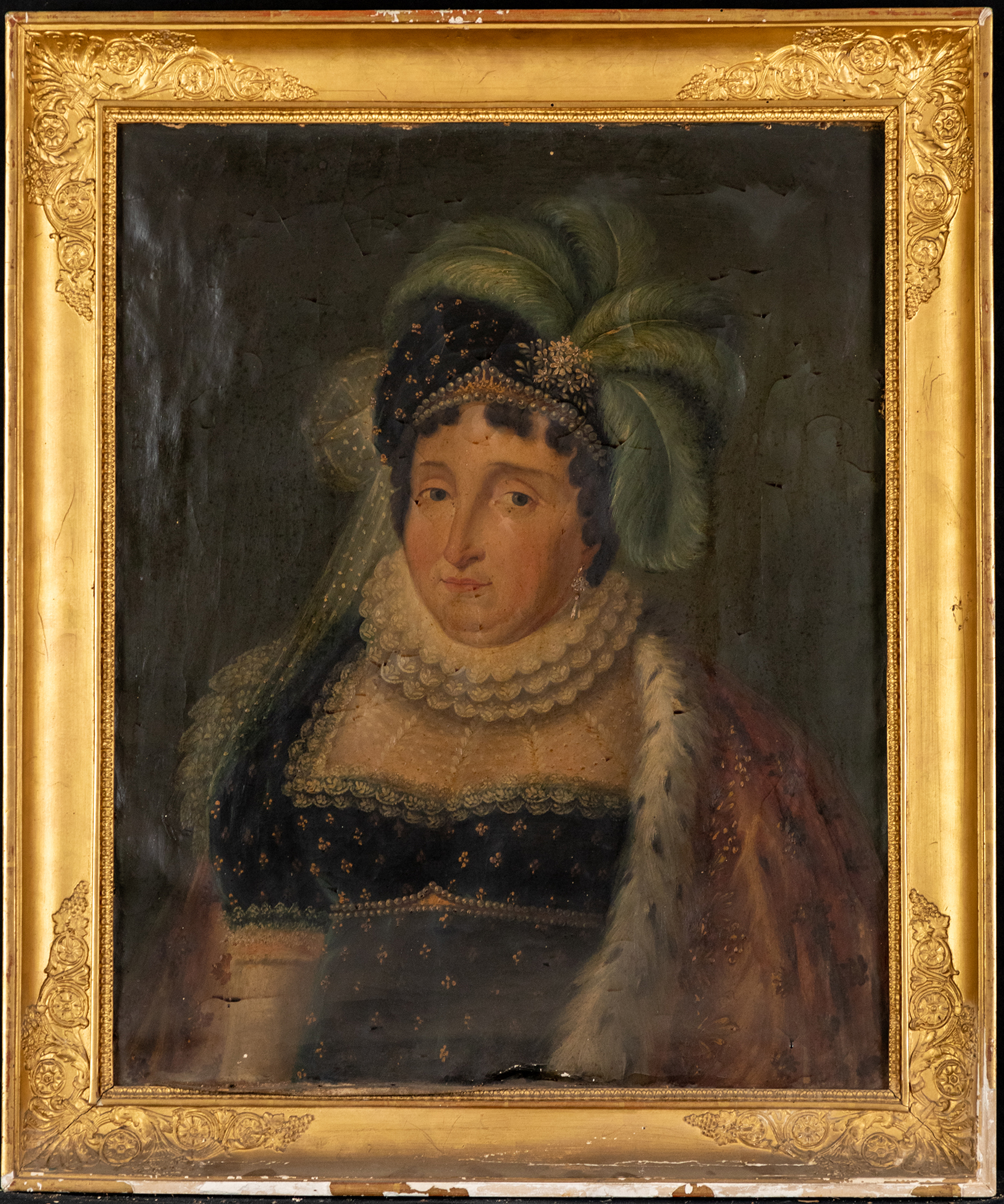 ritratto di Maria Teresa d'Austria Este (dipinto, opera isolata) - ambito piemontese (prima metà sec. XIX)