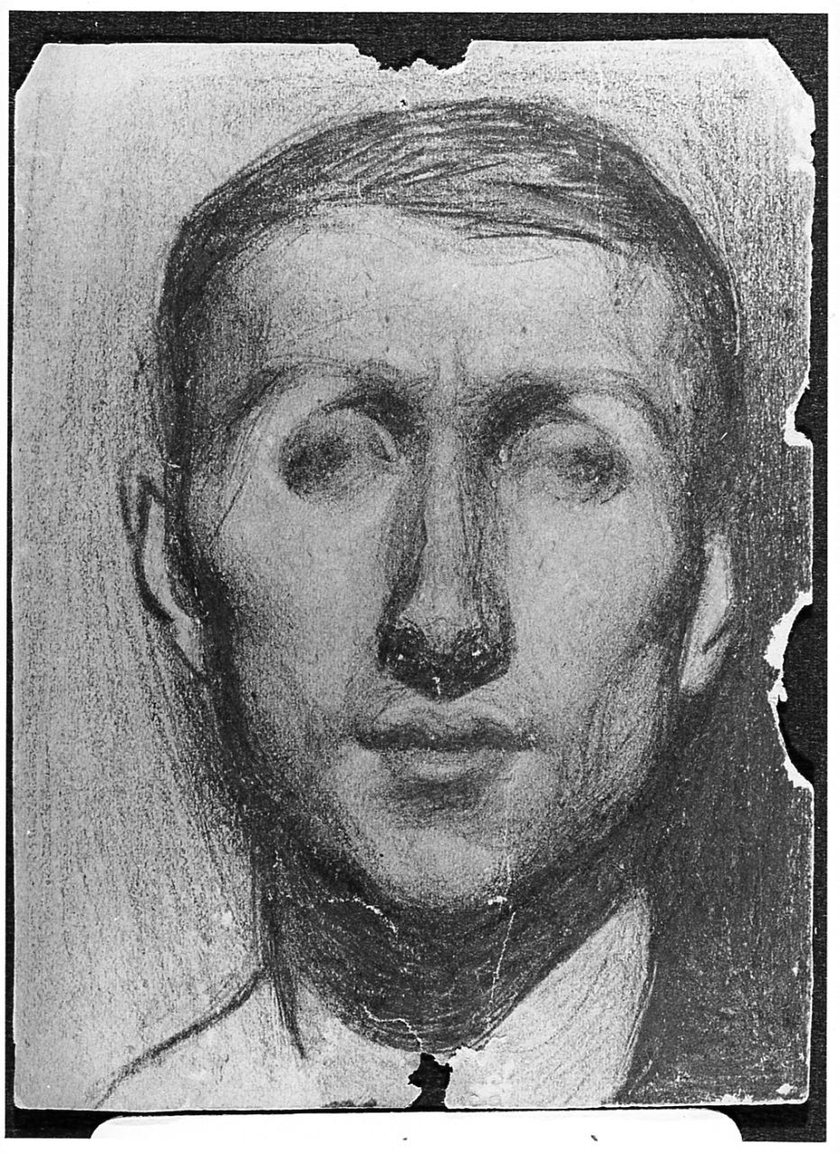 ritratto d'uomo (disegno) di Ancillotti Goretti Beatrice (sec. XX)