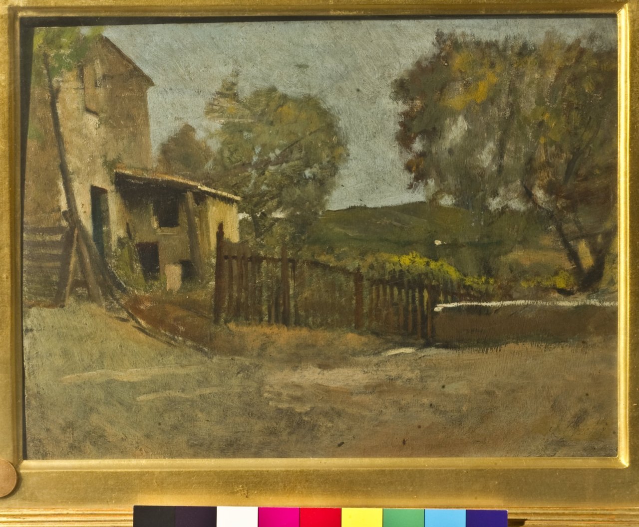 paesaggio (dipinto) di Bechi Luigi (seconda metà sec. XIX)