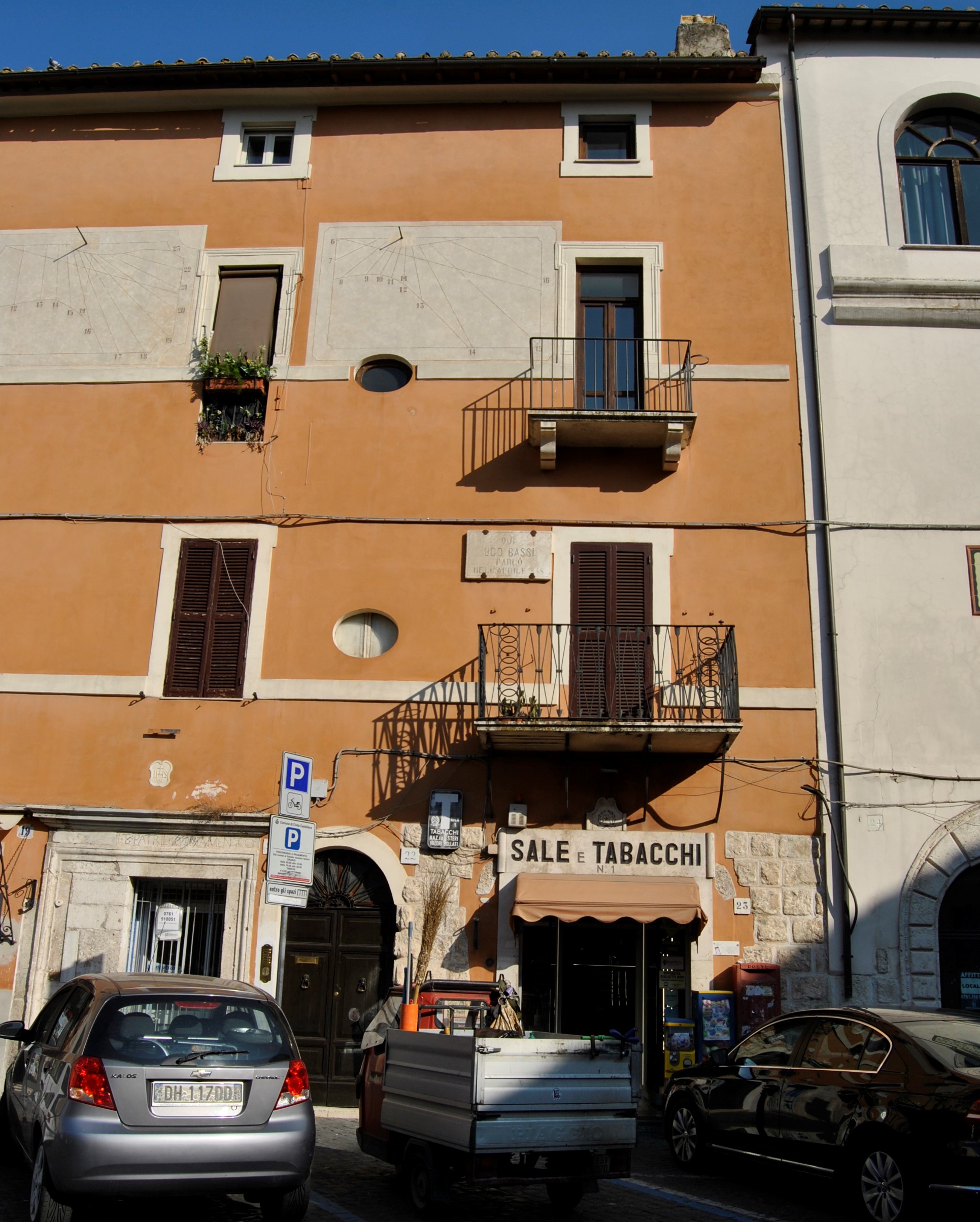 [Casa torre in piazza Giacom0o Matteotti, 22/ 23] (casa, a torre) - Civita Castellana (VT)  (XV)