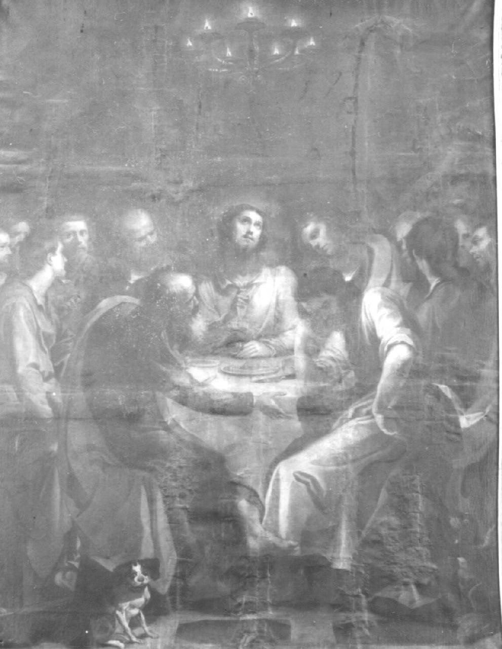 ultima cena (dipinto) di Ferroni Egisto (fine/ inizio sec. XIX)