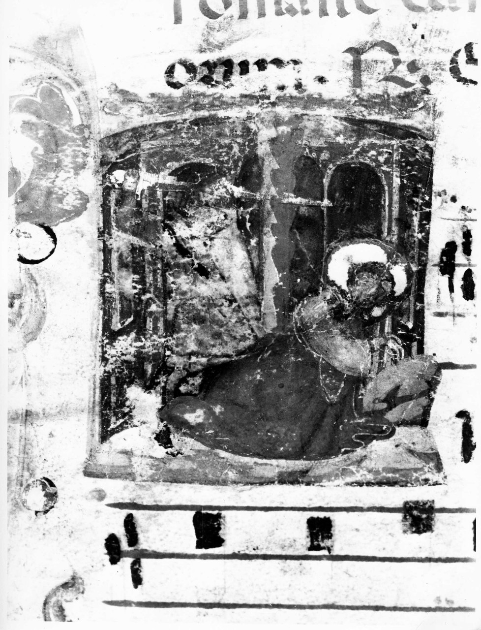 Santo martire (miniatura) - ambito bolognese (sec. XIV)
