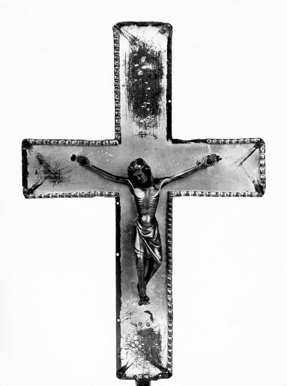 Cristo crocifisso (crocifisso) - manifattura italiana (sec. XIV)