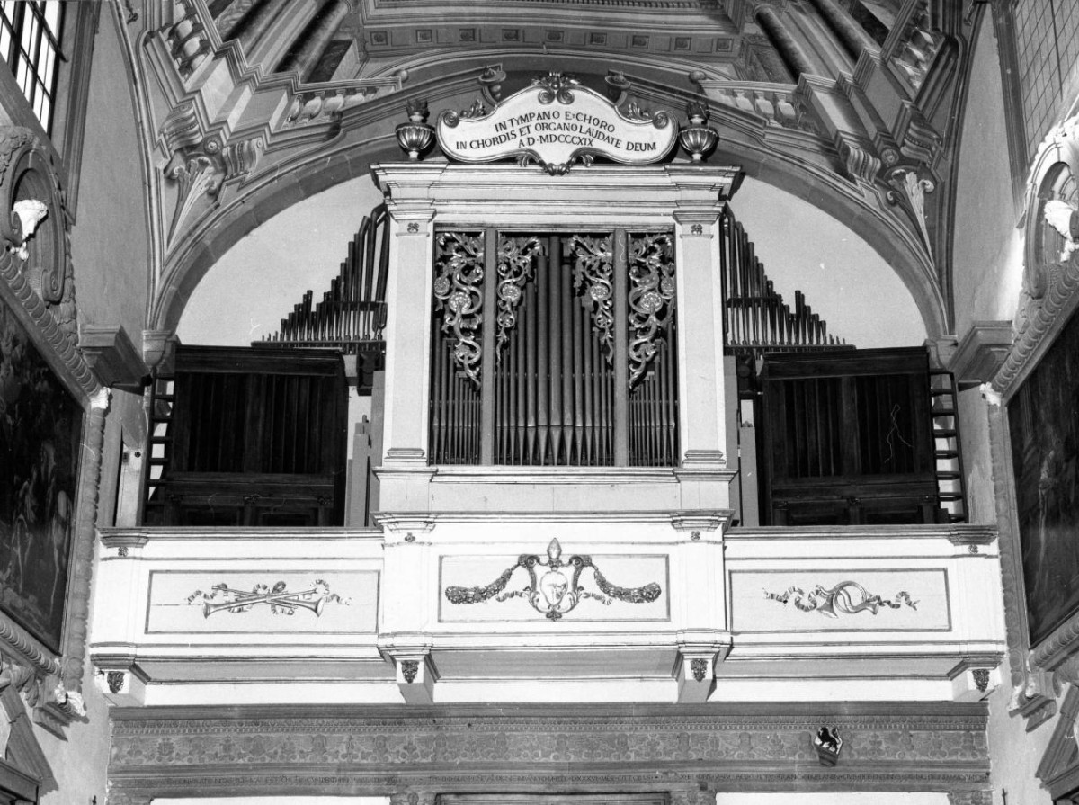 organo di Bonassegni Francesco (e aiuti) (sec. XIX)