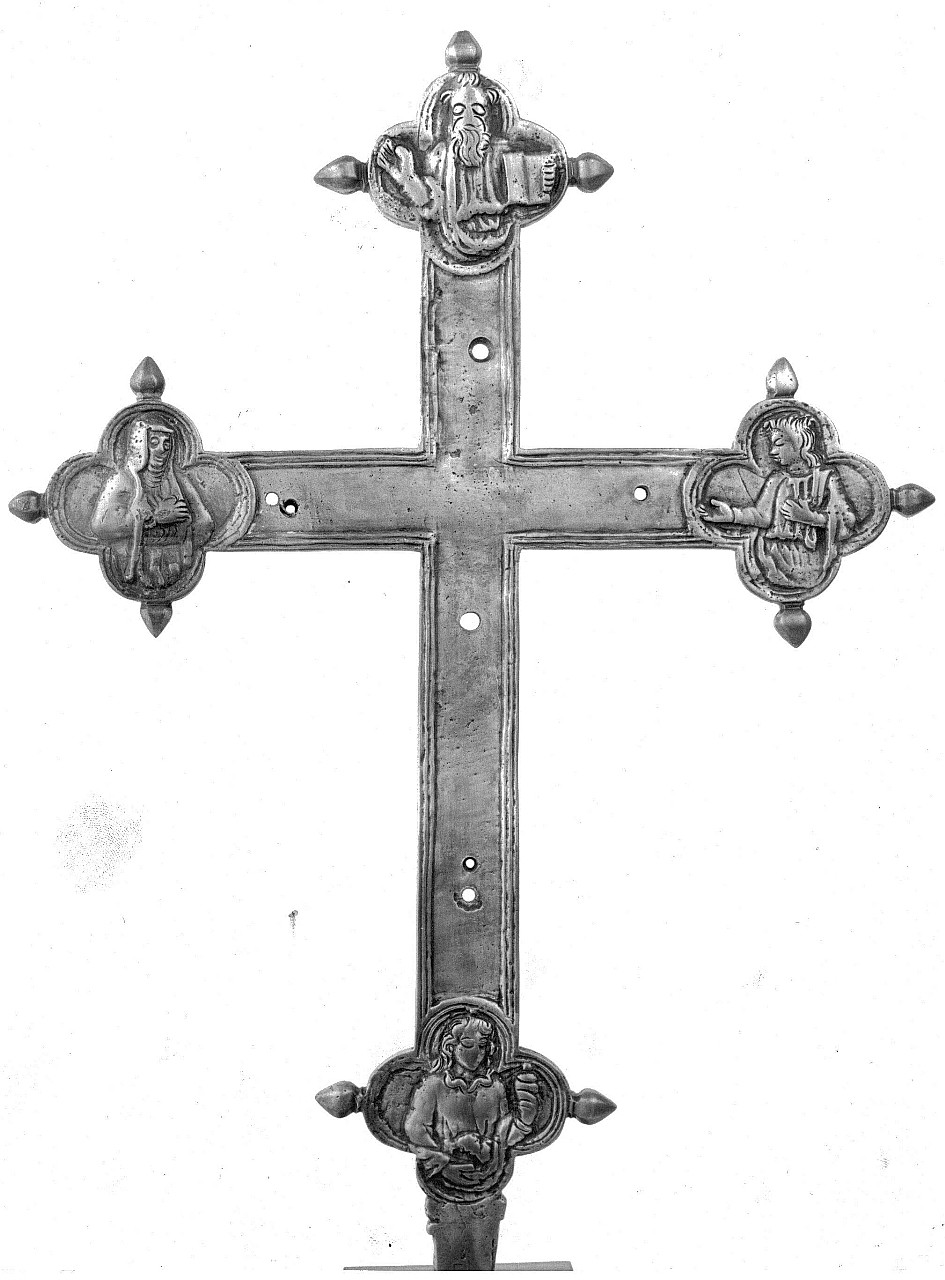 croce astile - bottega toscana (metà sec. XVII)