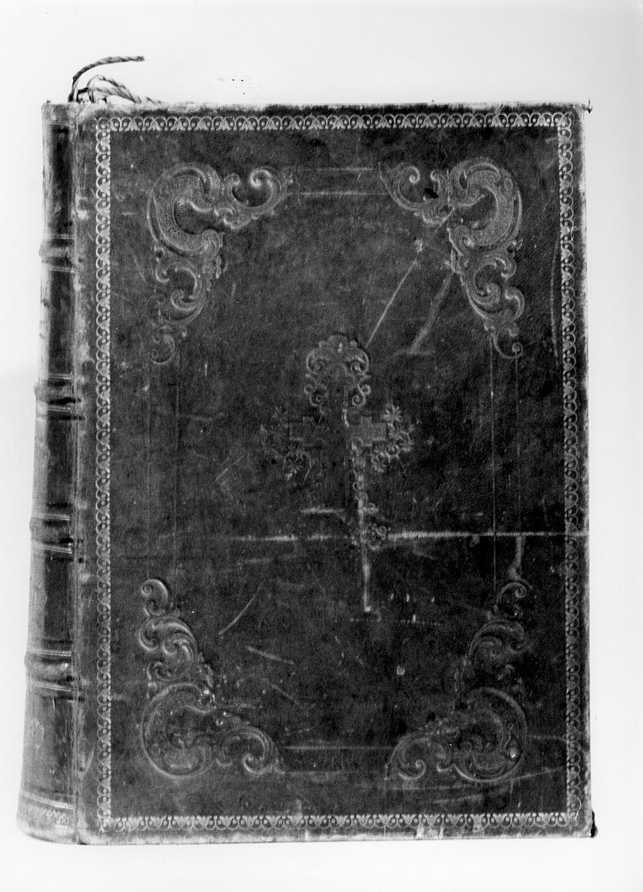 coperta di libro liturgico, opera isolata - manifattura veneta (fine sec. XVII)