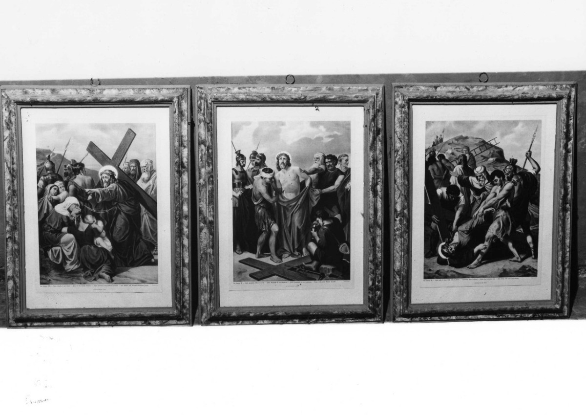 stazioni della via crucis (stampa, serie) - ambito francese (sec. XX)