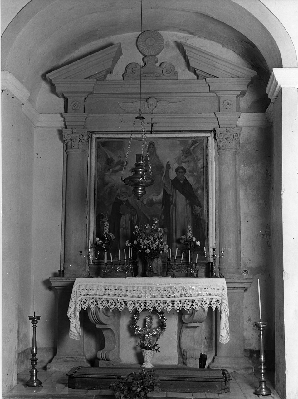 altare - a mensa, insieme - manifattura toscana (sec. XVIII)