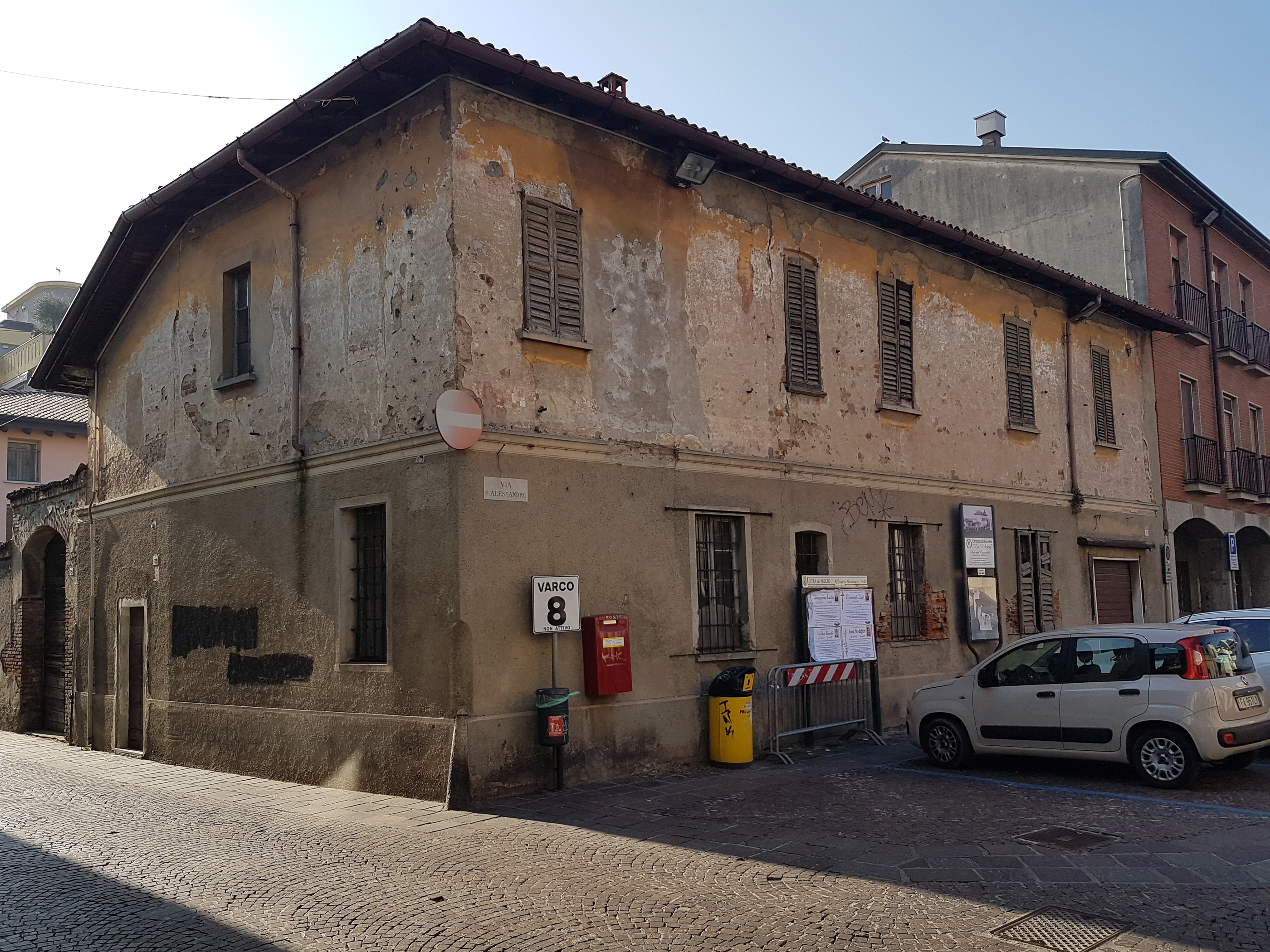 Ex Casa Parrocchiale (canonica) - Melzo (MI)  (XVII; XX, seconda metà)