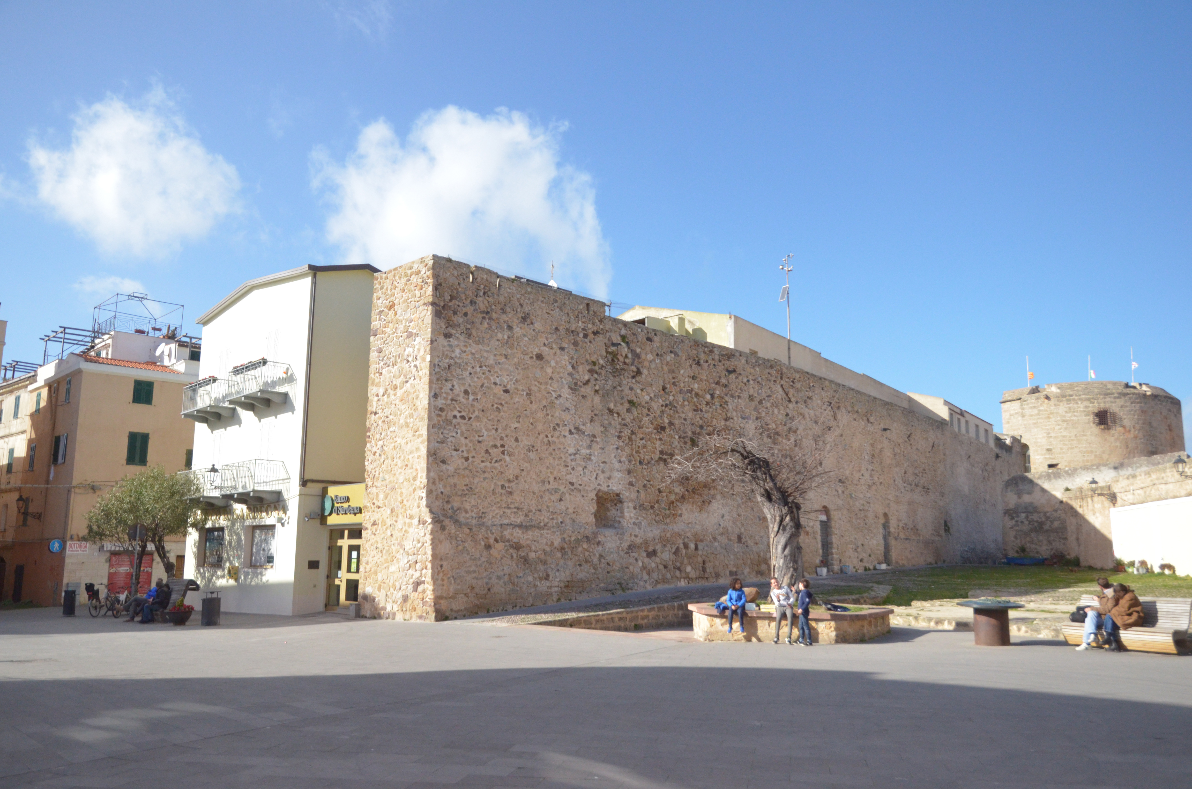 antiche mura cittadine (mura, urbiche) - Alghero (SS) 