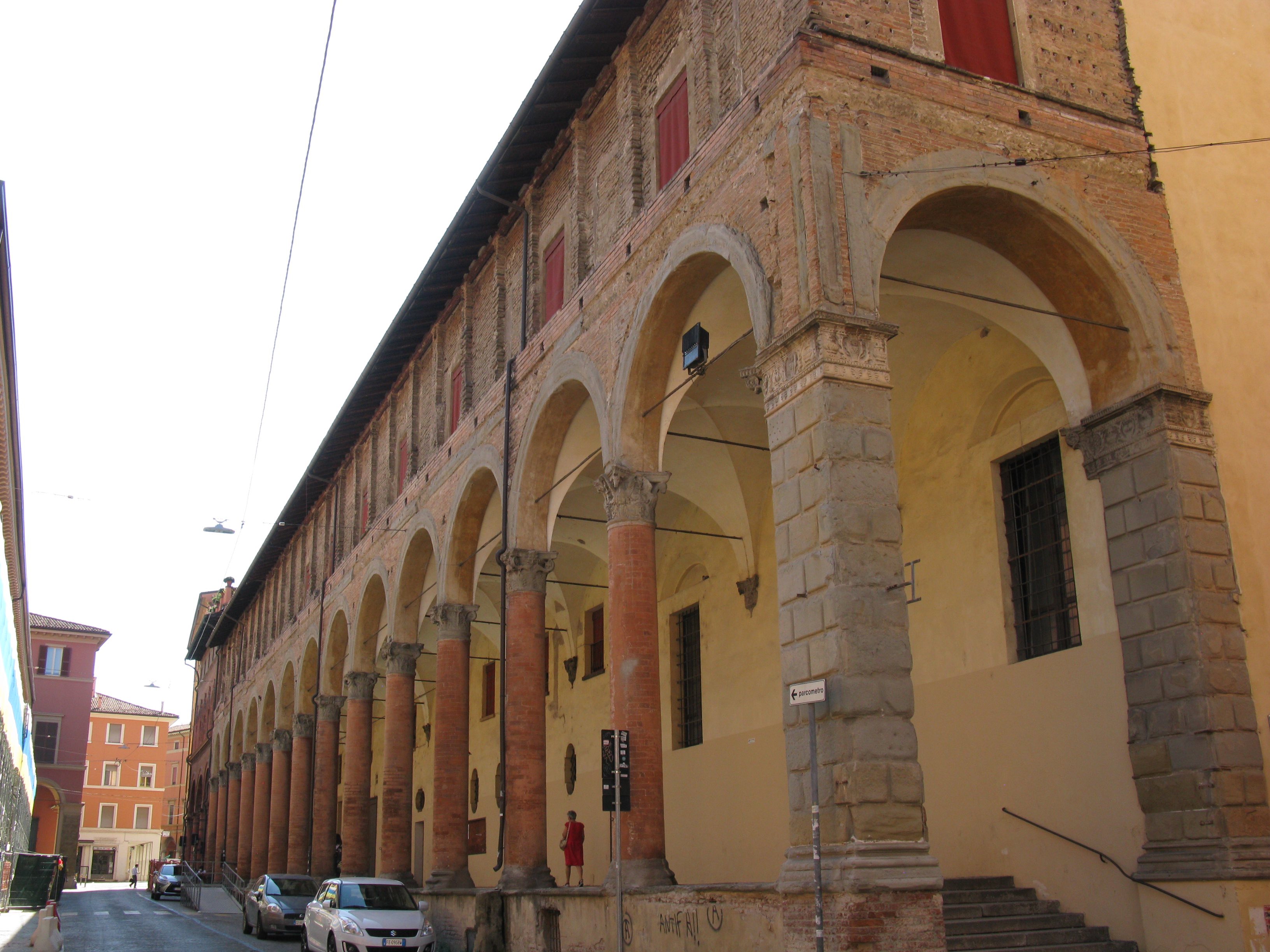 Portico dei Bastardini (ospedale) - Bologna (BO) 