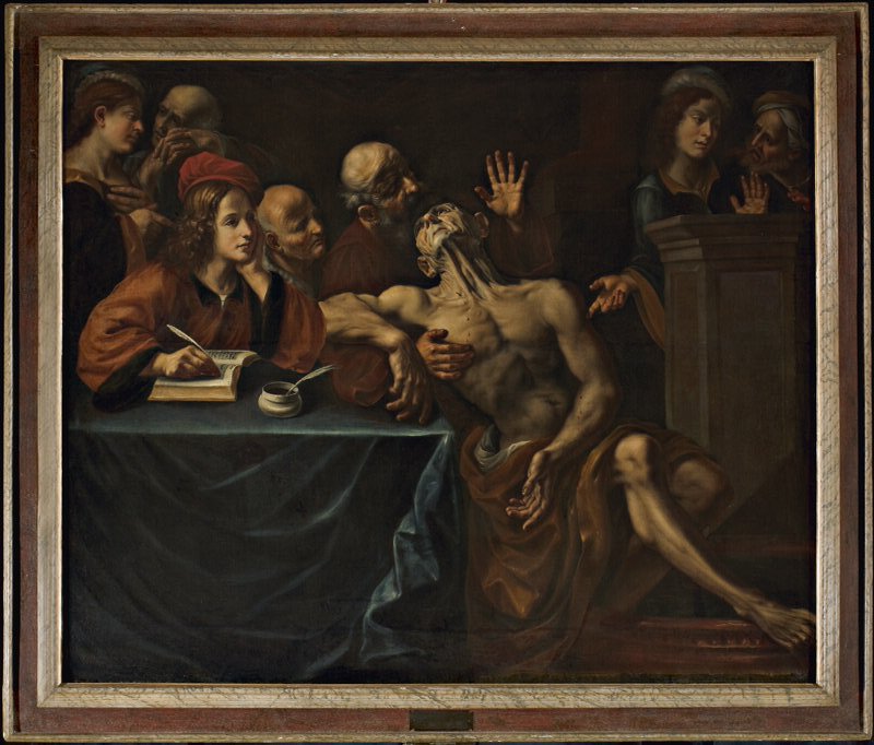 Morte di Seneca (dipinto) di Savolini Cristoforo (XVII)