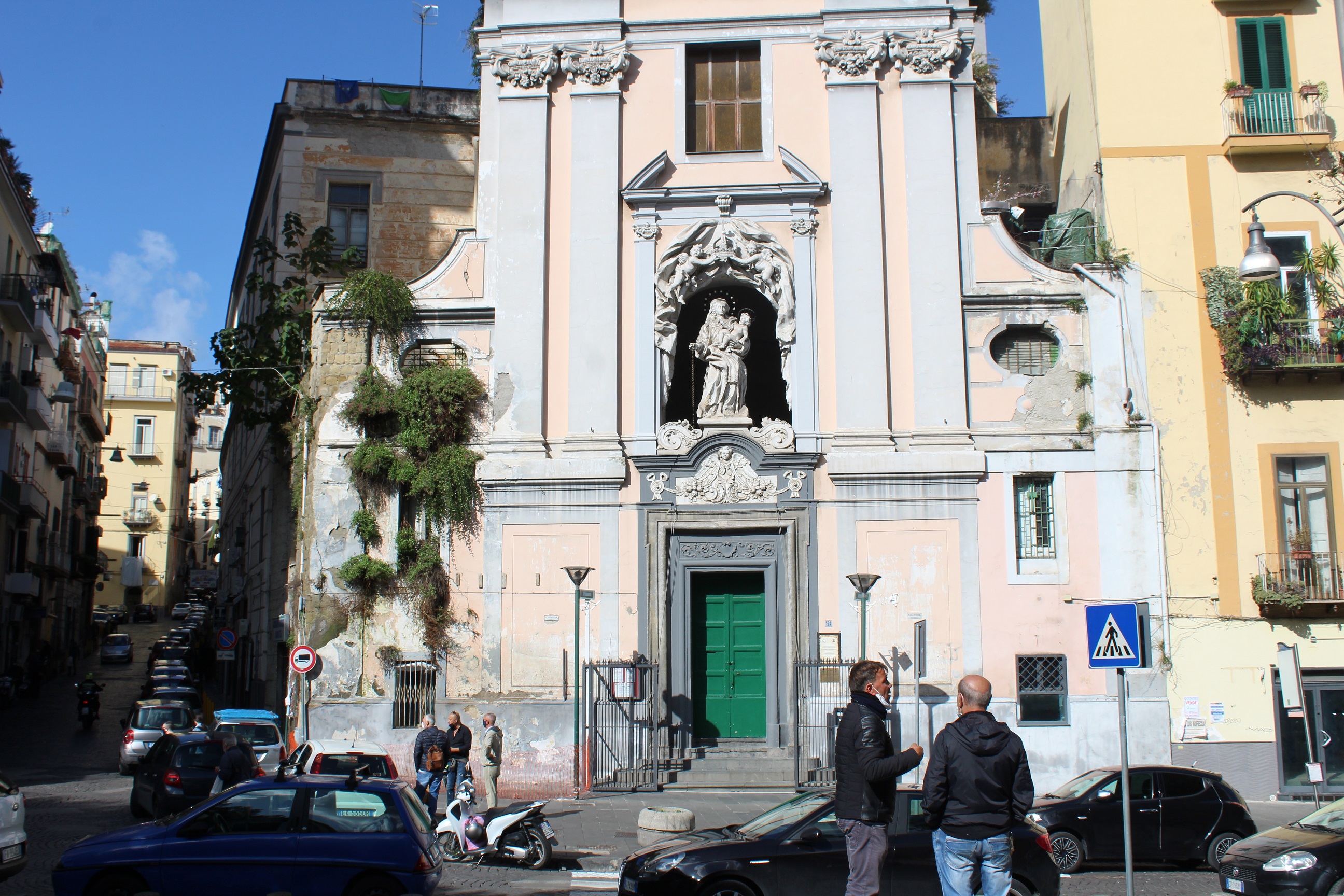 Chiesa di Santa Maria del Rosario alle Pigne: facciata (chiesa, parrocchiale) - Napoli (NA) 
