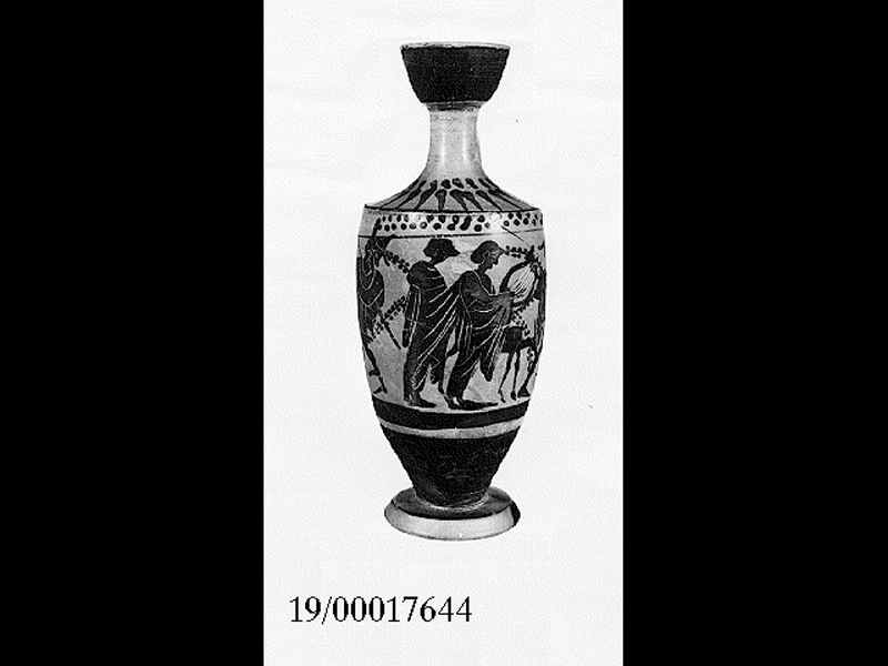 lekythos di Pittore di Haimon (cerchia) (primo quarto SECOLI/ V a.C)