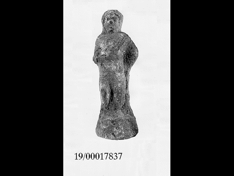 Storia: personaggio femminile (statuetta) (fine SECOLI/ IV a.C)