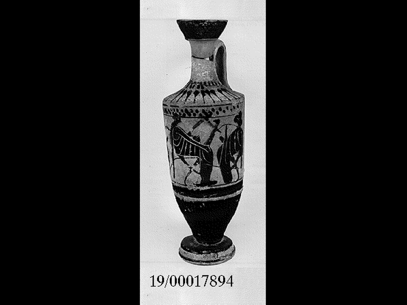 lekythos di Pittore di Haimon (cerchia) (secondo quarto SECOLI/ V a.C)