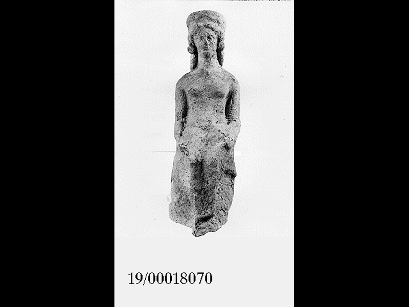 Mitologia greco-romana: divinità femminile (statuetta) (SECOLI/ IV a.C)