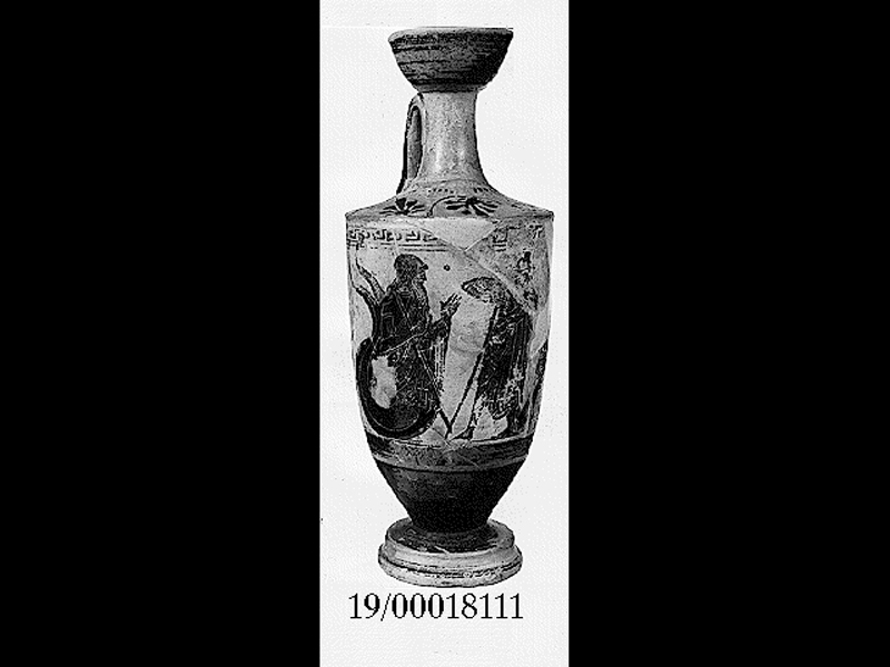 lekythos di pittore di Ampurias (primo quarto SECOLI/ V a.C)