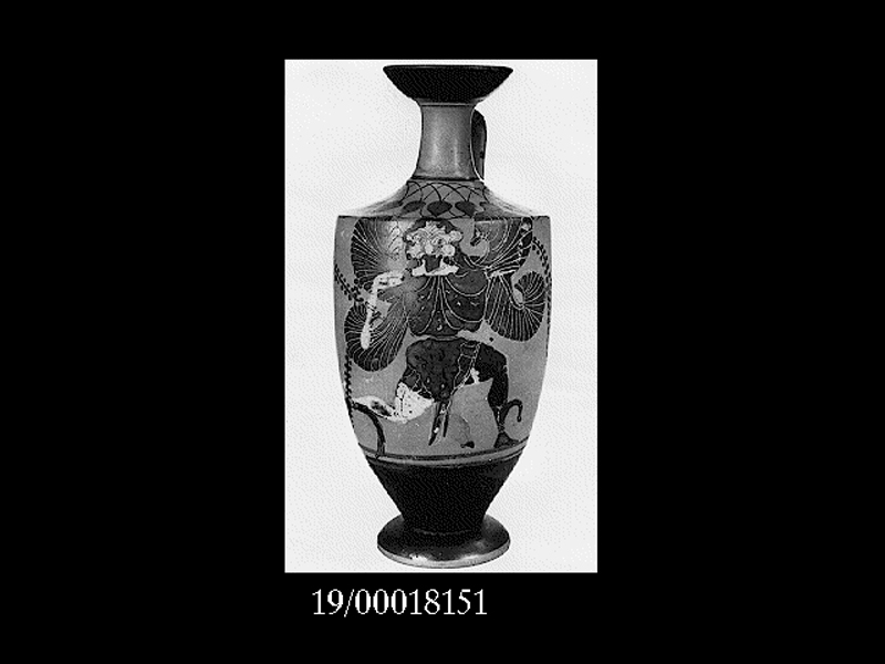 lekythos di Classe di Atene 581 (SECOLI/ V a.C)