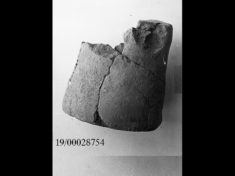 frammento non identificato - officina locale (prima metà SECOLI/ VII a.C)