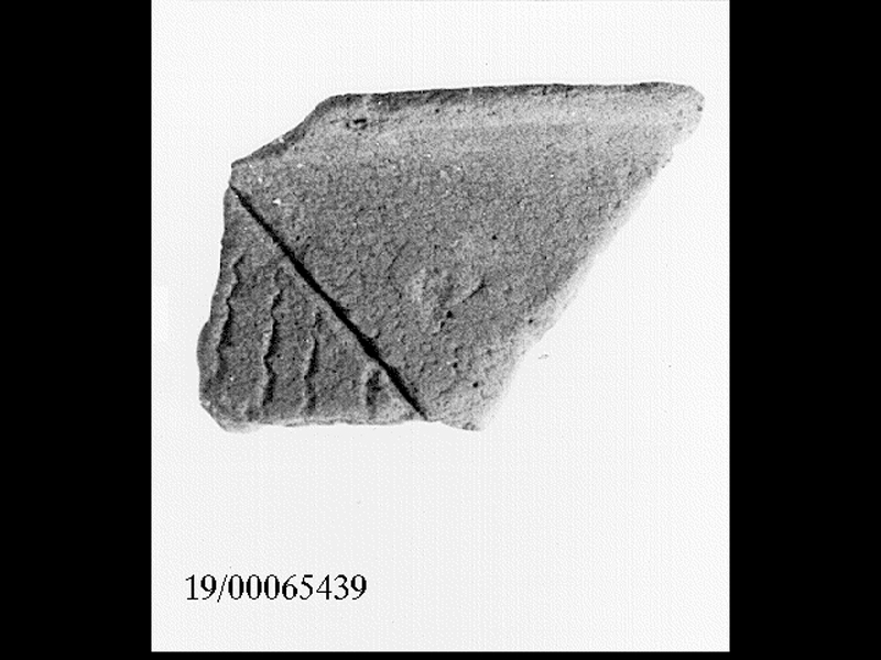 ciotola/ orlo - cultura elima (SECOLI/ VI a.C)