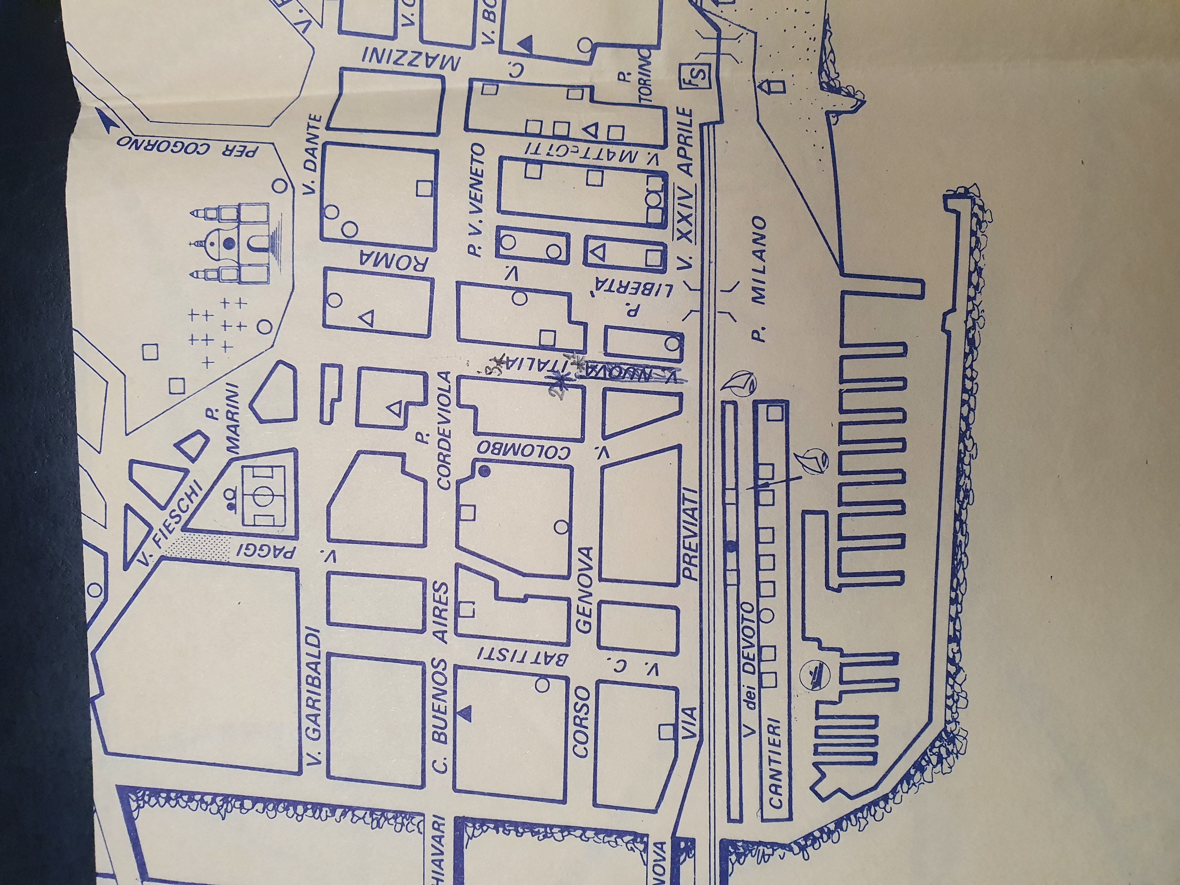 Via Nuova Italia (area di materiale mobile, area di materiale eterogeneo) - Lavagna (GE)  (PERIODIZZAZIONI/ STORIA/ Età moderna)