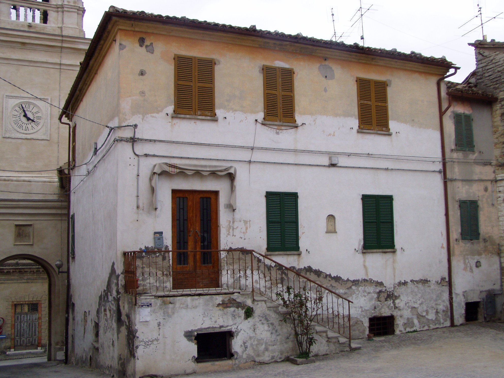 Casa in Piazza della Rocca, 2 (casa a schiera) - Sant'Ippolito (PU) 