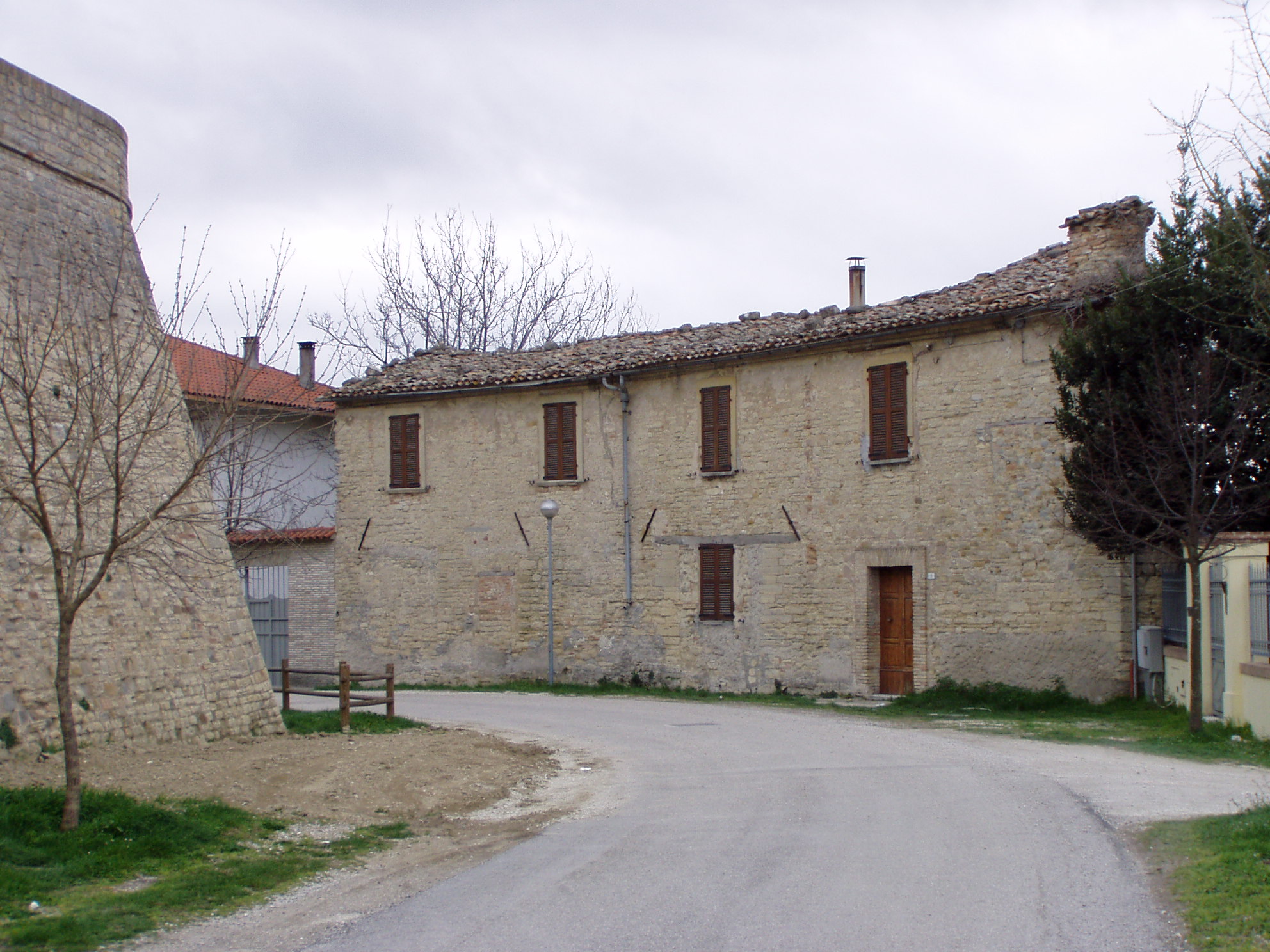 Casa in Via del Mercato, 9 (casa padronale) - Sant'Ippolito (PU) 